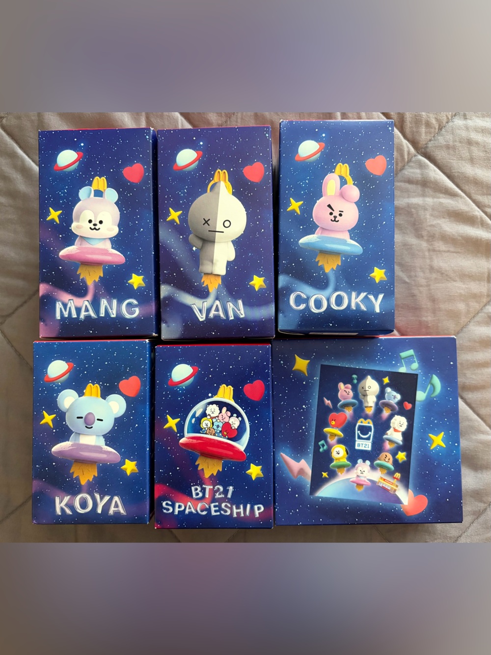 Bundle BT21 McDonalds Toys